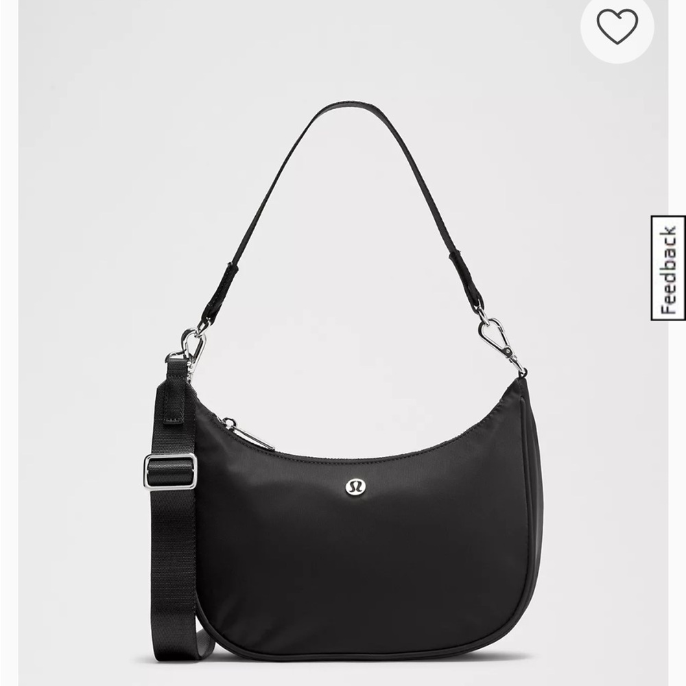 Lululemon City Essentials Small Shoulder Bag 3L Black